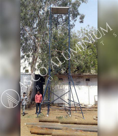 MS Scaffolding - Mild Steel Mobile Scaffold Tower Manufactudrers ...