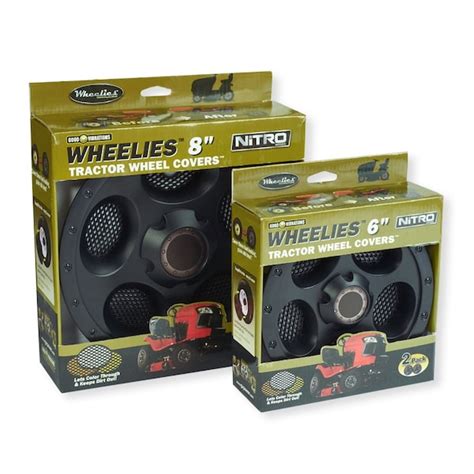 Good Vibrations Wheelies 6" Nitro Tractor Wheel Covers 286 | Zoro