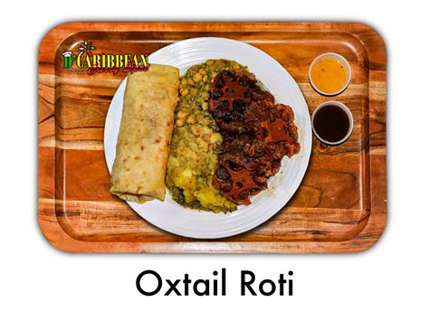 Oxtails Wrap - D'Caribbean Curry Spot Cuisine… Taste from Trini.