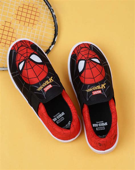 Spiderman Printed Canvas Shoes For Kids Boys – Kidsville