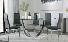 Glass Dining Table by Peake White High Gloss And Glass Dining Table 4 6 Glass Dining Table