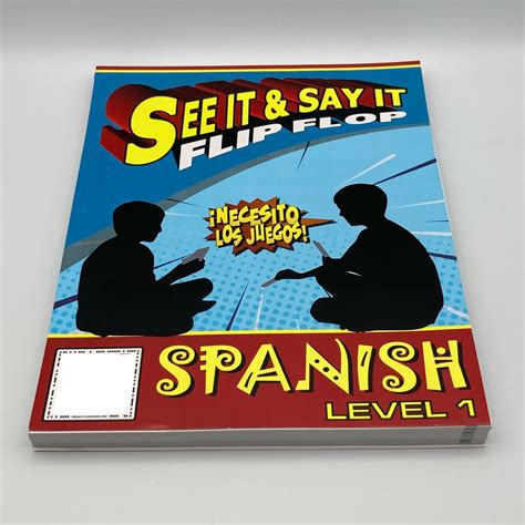 See it and Say it: Whole Family Spanish – Flip Flop Spanish & Spanish ...