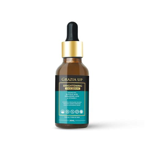 Grazia Up Anti-aging Serum for wrinkle free and brightening skin With ...