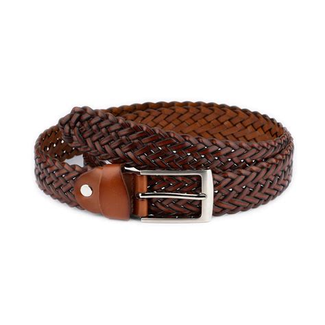 Buy Men's Braided Belts | Genuine Leather | LeatherBeltsOnline.com