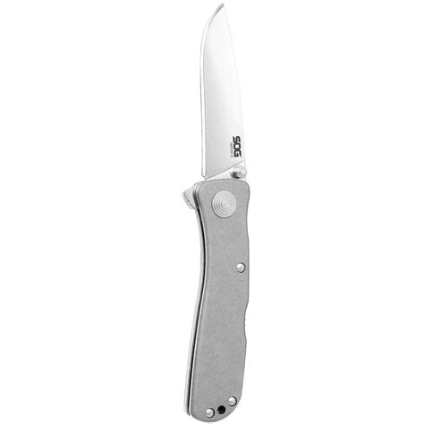 SOG Twitch II Assisted Folding Knife – Satin by SOG Knives