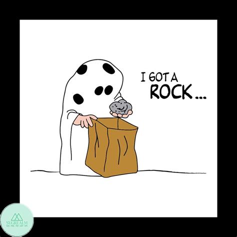I got a rock Charlie Brown svg, Cartoon Svg, Pumpkin Charlie | Inspire ...