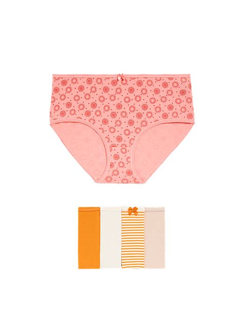 Buy 5pk Cotton Lycra™ High Rise Shorts at Marks & Spencer