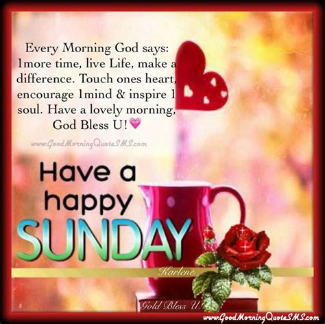 Have a Happy Sunday Quotes Pictures - Sunday Greetings Messages