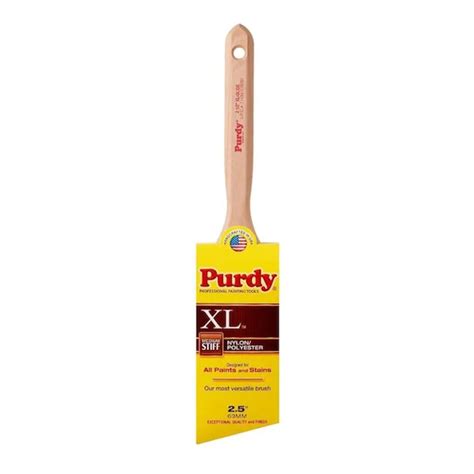 Purdy Glide 2-1/2-in Reusable Nylon - polyester blend Angle Trim brush ...