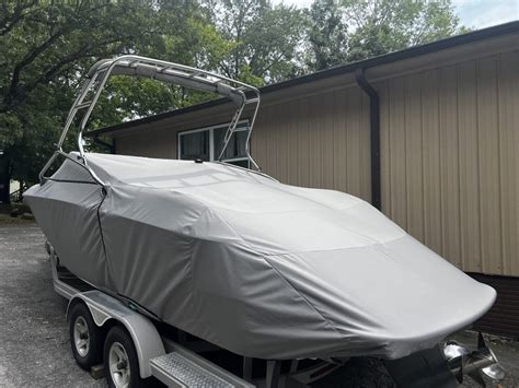 Custom Boat Covers - Straightline Aurora Canvas