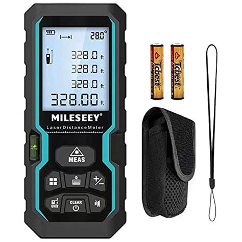 Buy Laser Measure, Mileseey by RockSeed IP54 Laser Distance Meter with ...