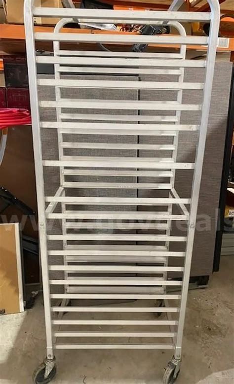 Sheet Pan Cart with wheels (18 rack) | GovDeals