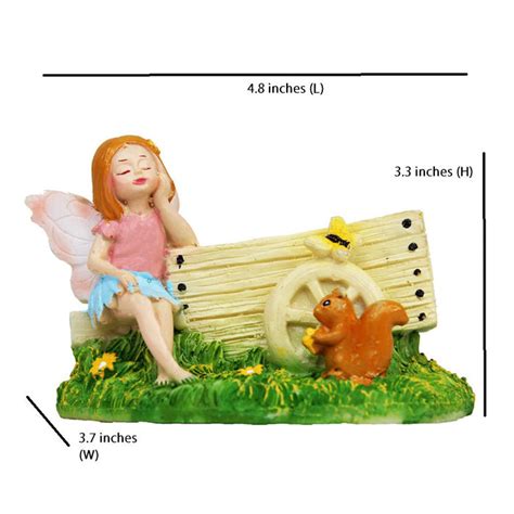 Buy Resin Fairy with Cart Succulent Pot for Small Plants Online ...