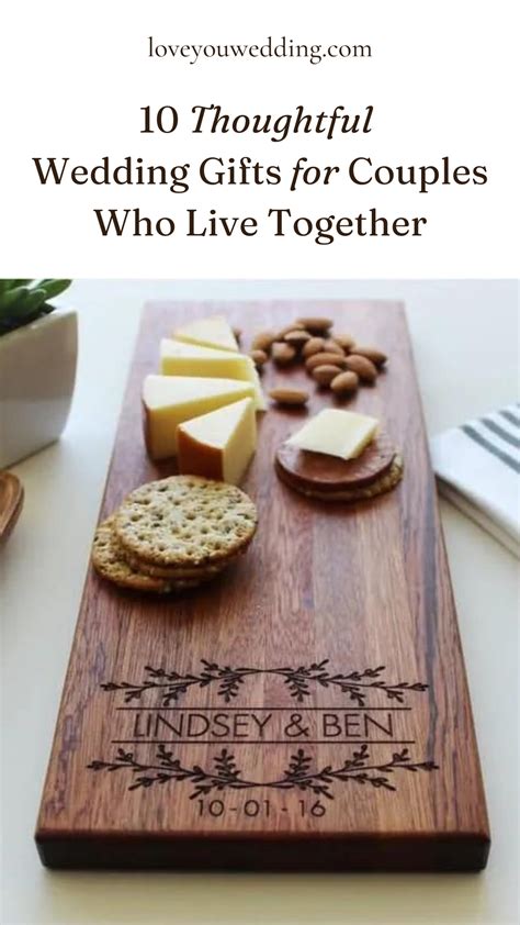 10 Outstanding Wedding Gift Ideas for Couples Already Living Together ...