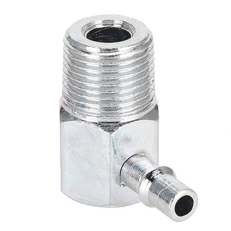 Intake Manifold Joint, Intake Manifold Vacuum Fitting 90° 3/8NPT-1/4 ...