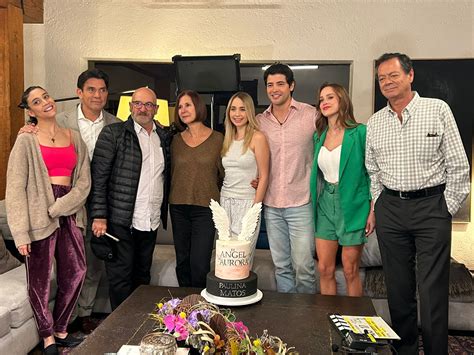 Matos celebra su cumpleaños en las grabaciones de El Ángel de Aurora | El Siglo de Torreón