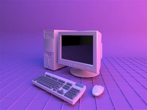 Image result for Retro PC 3D Model