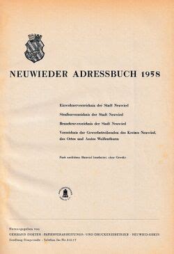 Neuwied/Adressbuch 1958 – GenWiki