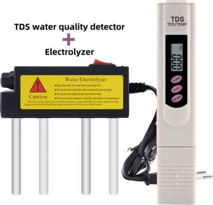 BALRAMA 2pc Combo Water Electrolyzer Electrolyser Purity Tester Quality ...