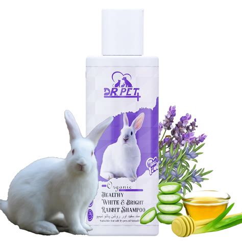 Buy Dr. Pet Plus Organic Healthy White & Bright Rabbit Shampoo for ...