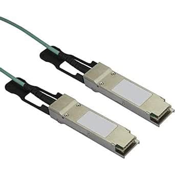 StarTech.com MSA Uncoded Compatible 15m/49.2ft 40G QSFP+ to QSFP+ AOC ...