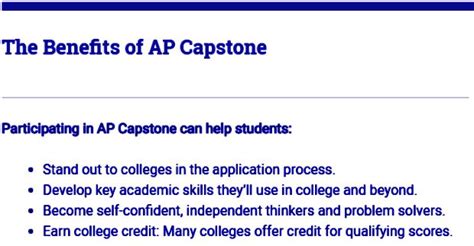 What Is the AP Capstone Program 的图像结果