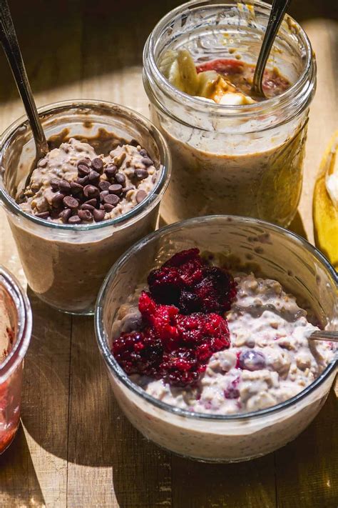 Chocolate Protein Overnight Oats