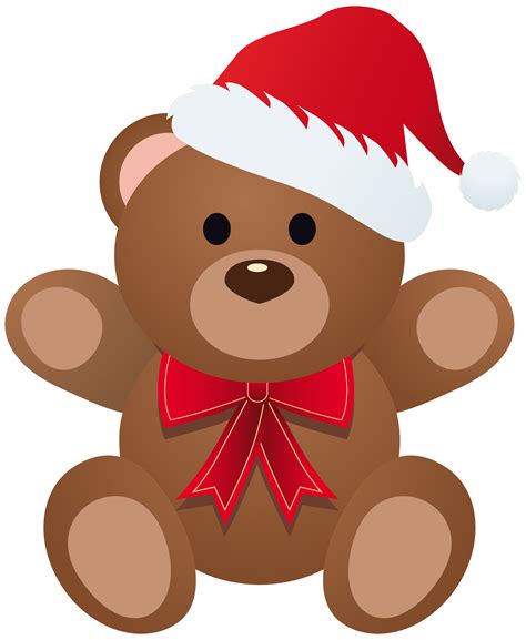 Rudolph Bear Santa Claus Christmas - Christmas Teddy PNG Clipart Image ...