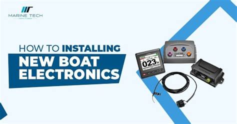 Image result for Setting Up Boat Electronics
