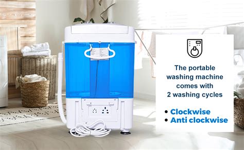 DMR 3kg 2 Star Portable Washing Machine - Only Washer (No Dryer ...