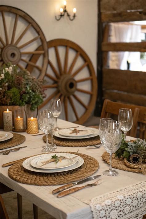 18+ Charming Western Table Decor Ideas