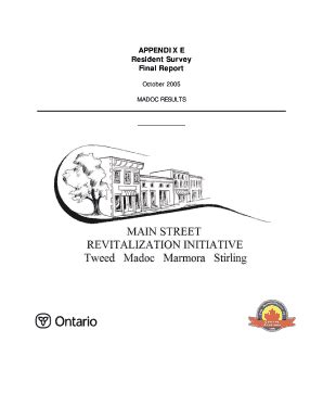 Fillable Online comfortcountry Resident Survey Final Report ...