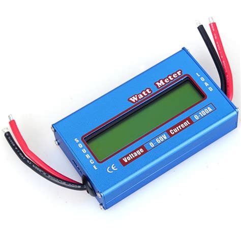 Battery Monitor 200A Digital Monitor LCD High Precision RC Watt Meter ...