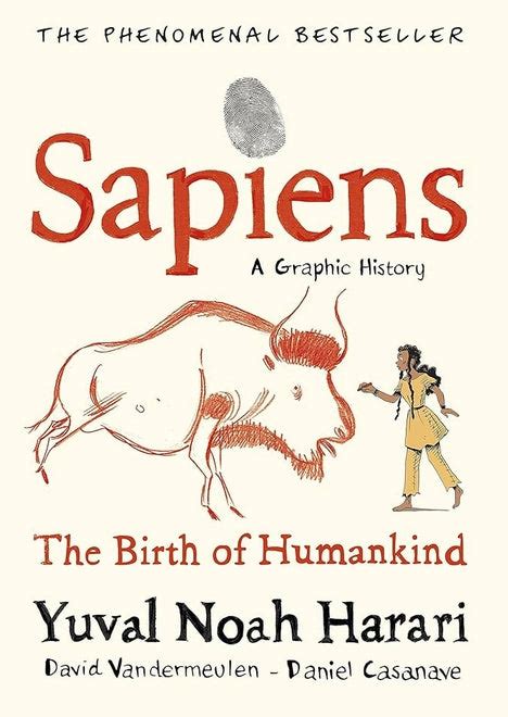 Sapiens A Graphic History, Volume 1: The Birth of Humankind paperback ...