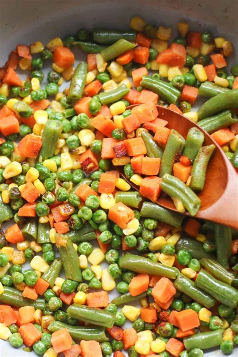 How to Cook Frozen Mixed Vegetables - MJ and Hungryman