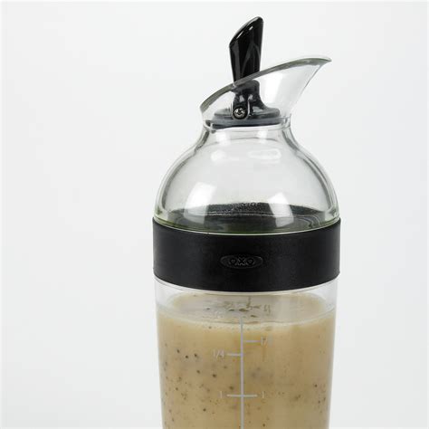 Salad Dressing Shaker - Black | OXO UK