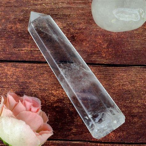Clear Quartz Crystal Pencil / Obelisks – Reiki Crystal Products LLP