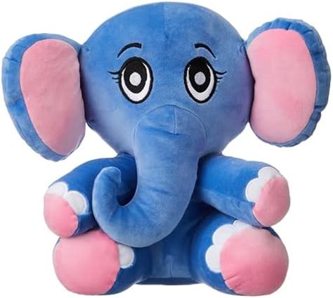 Buy Namasthe Toys 16” Elfy Elephant Plush Online at Low Prices in India ...