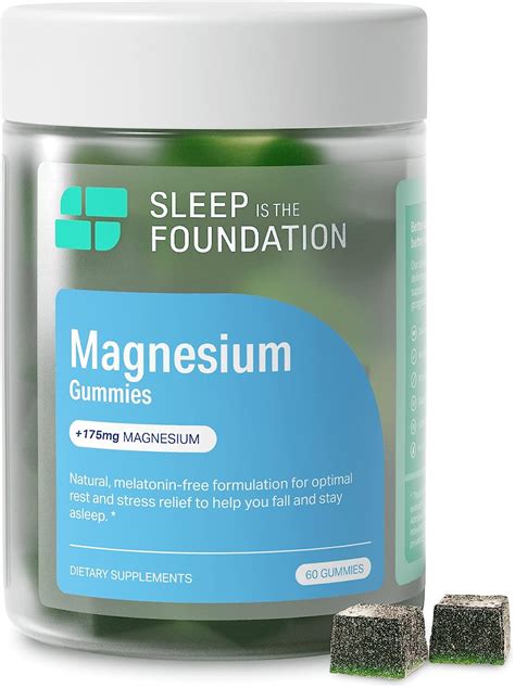 Amazon.com: Rest Support Magnesium Gummies - Magnesium Supplement for Sleep - Non-Habit Forming ...
