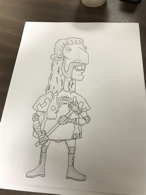 Triple H Drawing