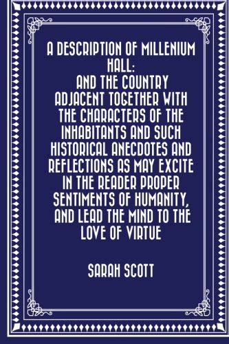 Buy A Description of Millenium Hall: And the Country Adjacent Together ...