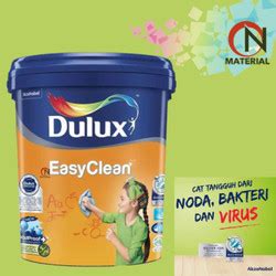 Jual Dulux Easy Clean putih 1501 2,5L gallon cat tembok interior ...