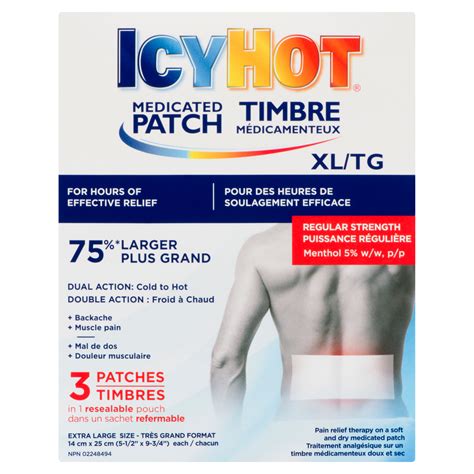 What Are Icy Hot Patches Used For at Victor Fox blog