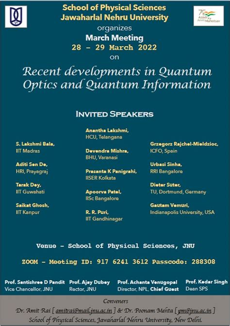 SPS Events | Welcome to Jawaharlal Nehru University