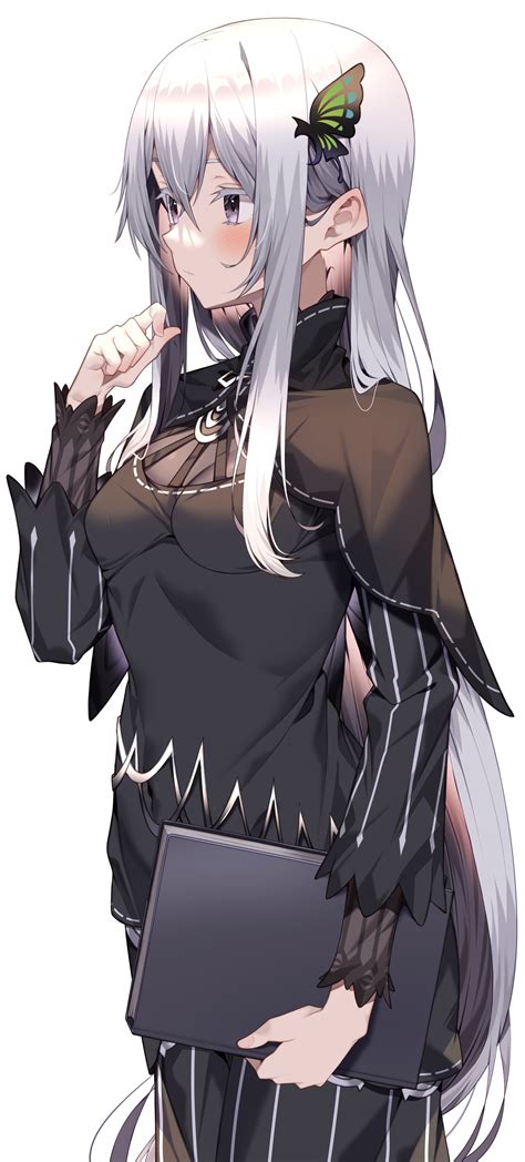 echidna (re:zero kara hajimeru isekai seikatsu) drawn by jun_(aousa0328 ...