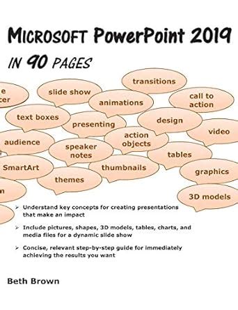 Buy Microsoft PowerPoint 2019 In 90 Pages Book Online at Low Prices in ...