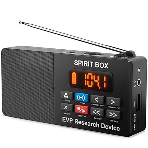 PARANORMIC Spirit Box — Ghost Hunter’s Choice Equipment Kit with 32 GB ...