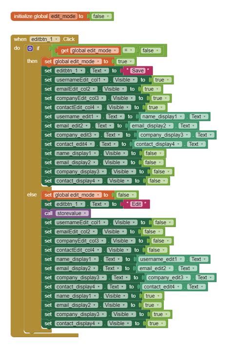 Image result for Design User Profile Using MIT App Inventor