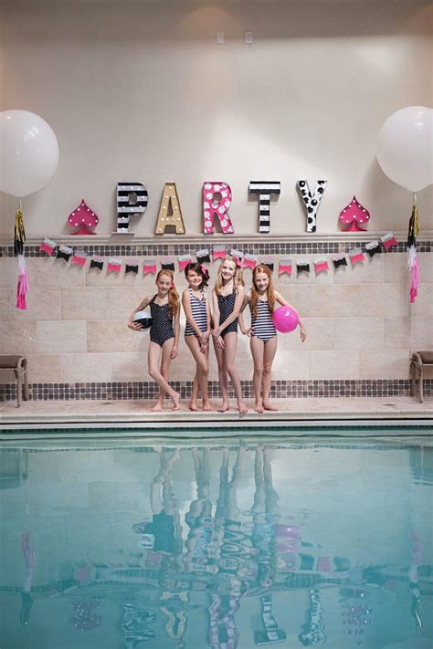Pool Party Birthday Party Ideas | Photo 78 of 187 | Catch My Party
