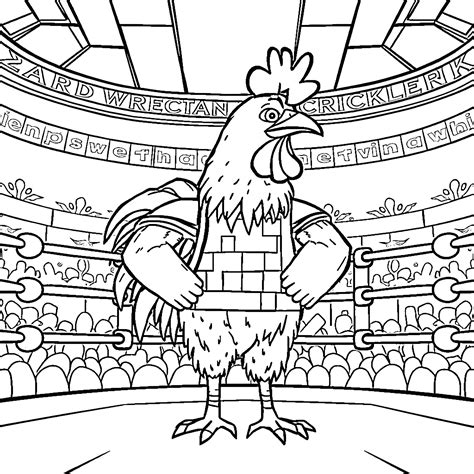 Best Chicken Jockey Coloring Pages (Free Printable PDF)